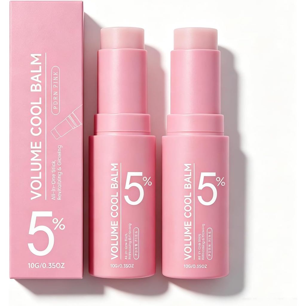 PDRNPinkCollagenVoleMultiBalmStick,MoisturizingFaceCare(2pc)|สูตรEnrichedwithPDRNCollagen|การดูดซับอ