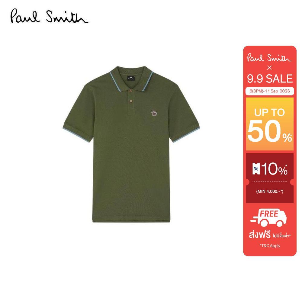 Paul Smith เสื้อโปโลเชิ้ตผู้ชาย รุ่น M2R-151LZ-T21580-36A สี Green