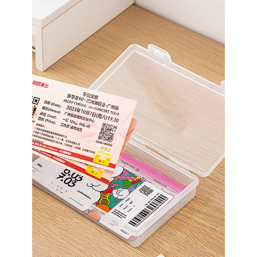 Ticket Stub Storage Travel Air Ticket View Area Ticket Concert Movie Storage Box Collection Bill