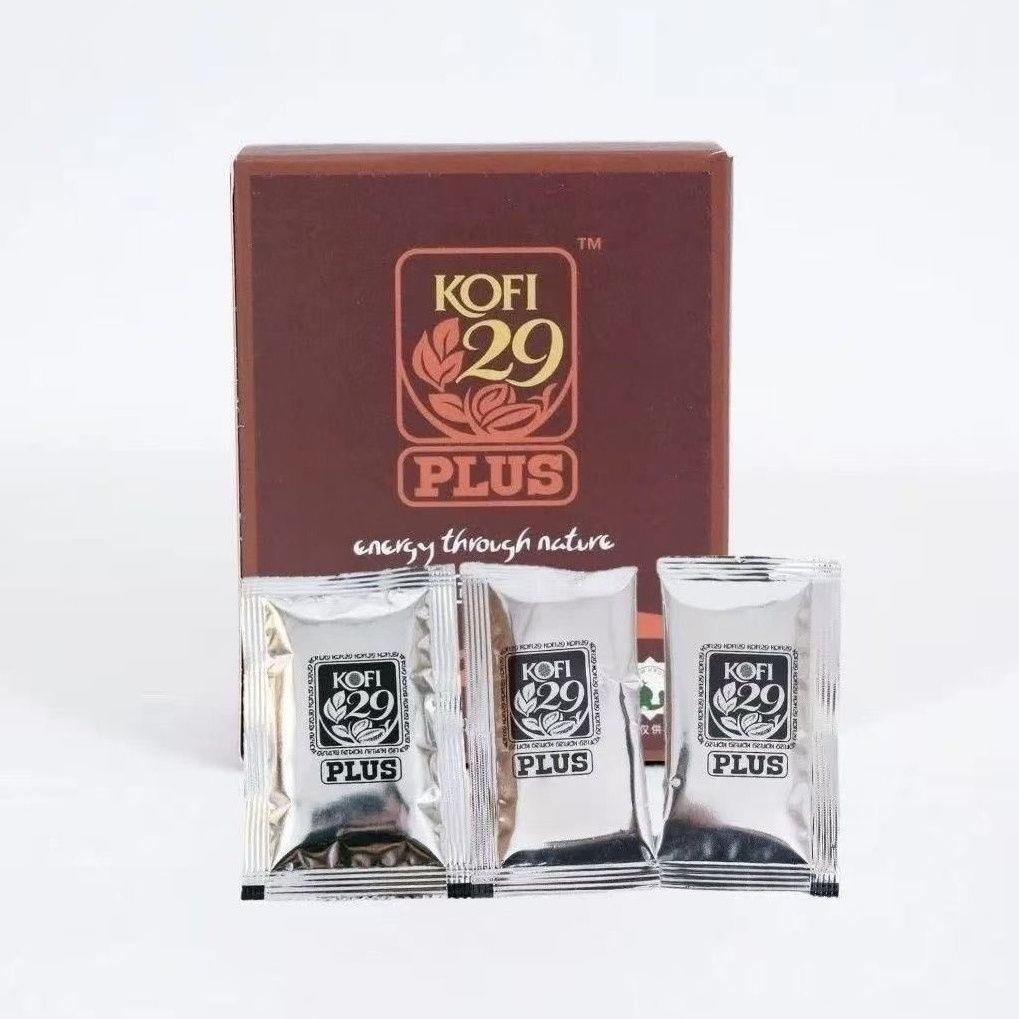 กาแฟสําเร็จรูป รสมาเลย์ พลังงานสําเร็จรูป 29 กาแฟสมุนไพร KOFI29Plus * z9.005