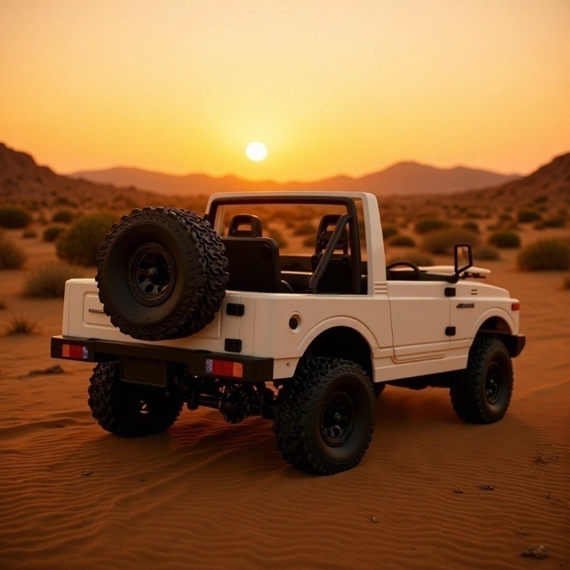 Naughty Dragon C74-1 Full Scale Jimny 4WD ปีนเขาจําลองปีนเขารีโมทคอนโทรลของเล่นรุ่น Convertible f