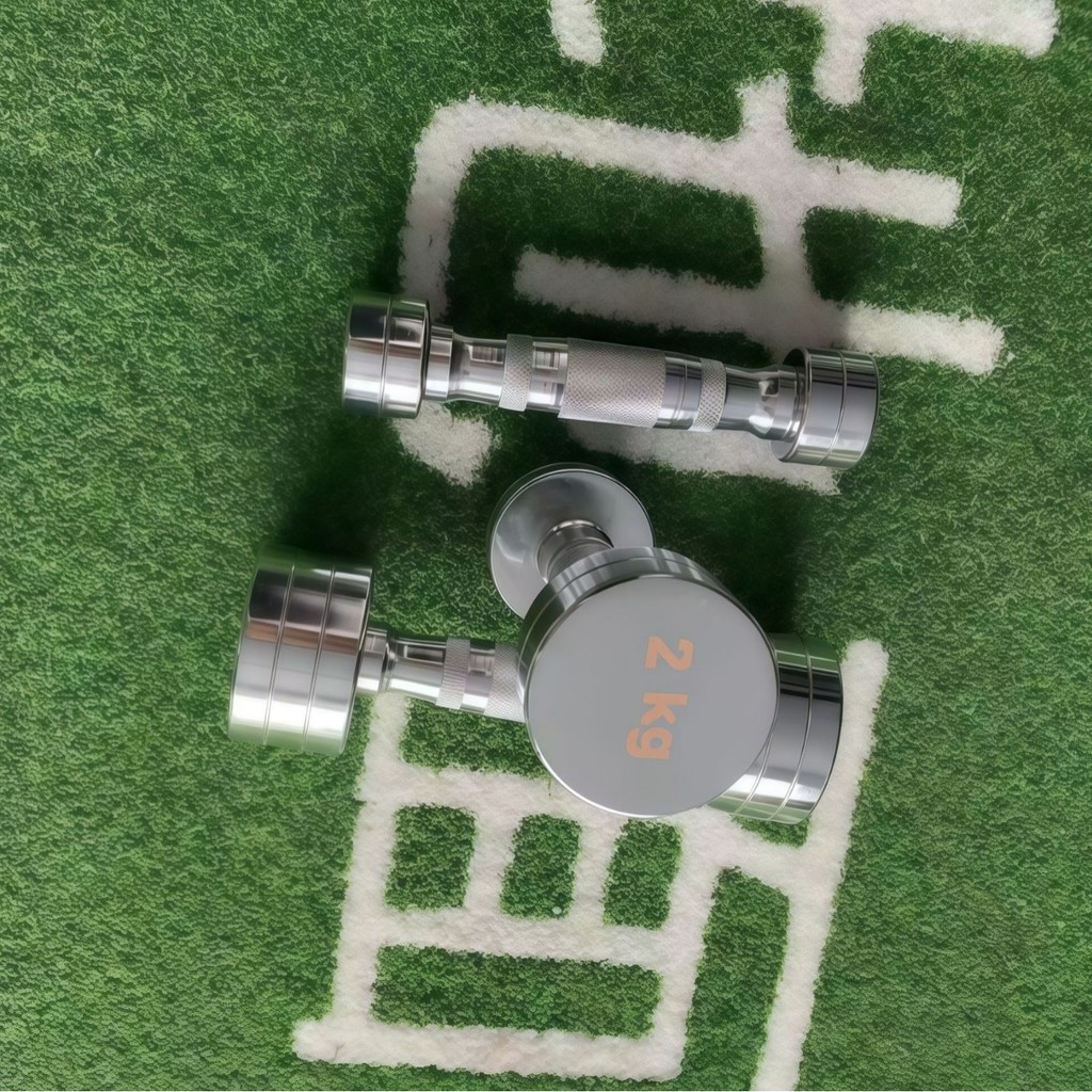 Electroplating Small Dumbbell Fitness Dumbbell สุภาพสตรี 1kg Dumbbell 3kg Dumbbell Home Fitness Smal