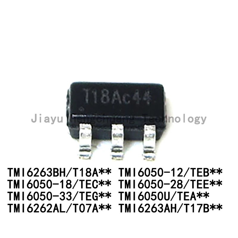 10PCS TMI6050-12 -18 -28 -33 TMI6050U TMI6263AH 6263BH Silk-Screen T18A T07A TEB TEC TEG T17B TEE23 