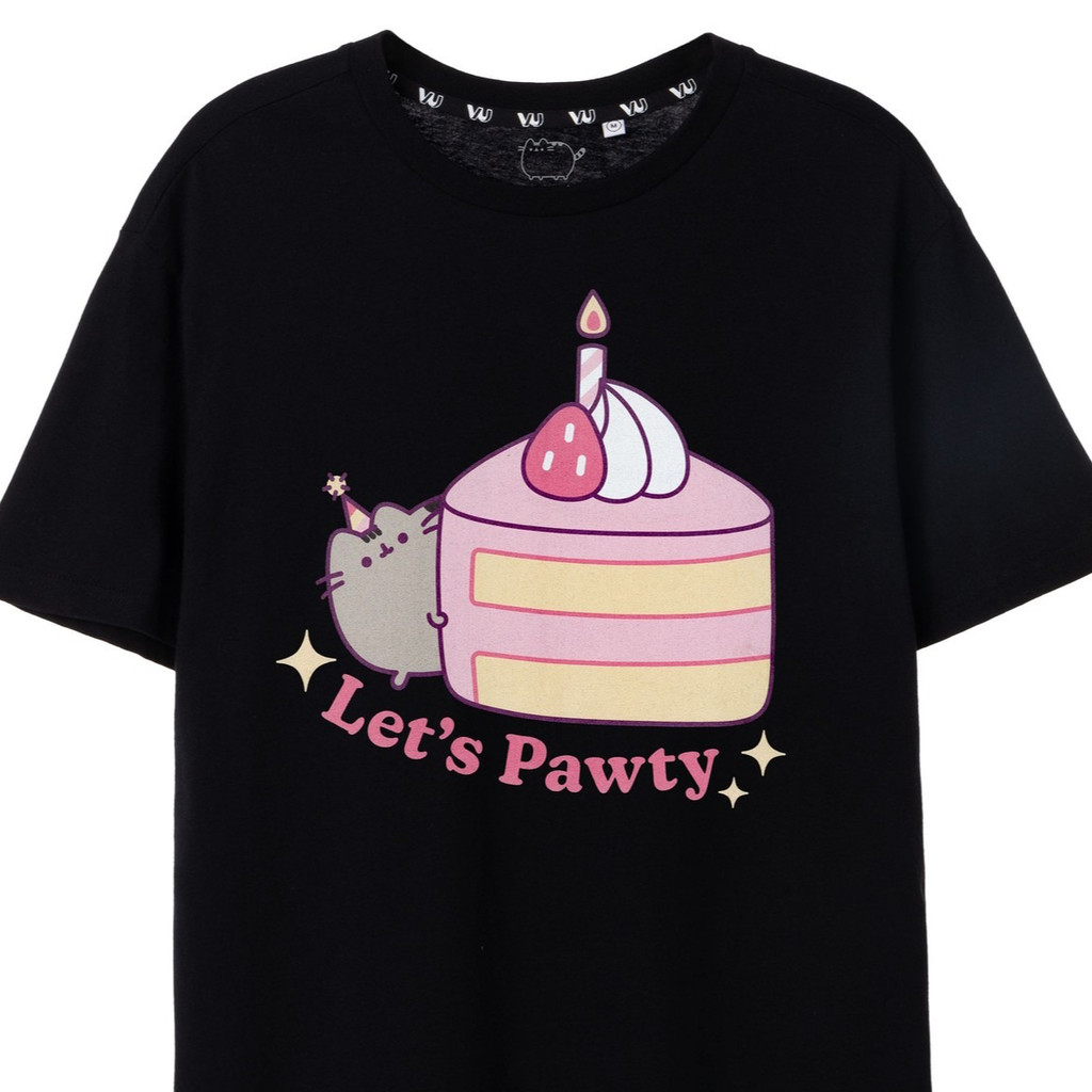 Pusheen Pusheen Pusheen Merchandise เสื้อยืดแขนสั้นผู้ชายผู้หญิงสไตล์เดียวกันฤดูร้อนผลิตภัณฑ์ใหม่ Al