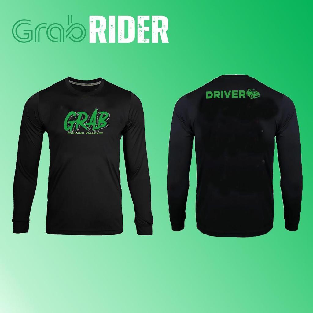 เสื้อแขนยาว Grab Team เสื้อกันหนาว Grab Food ผ้าเนื้อดี ใส่สบายเรา