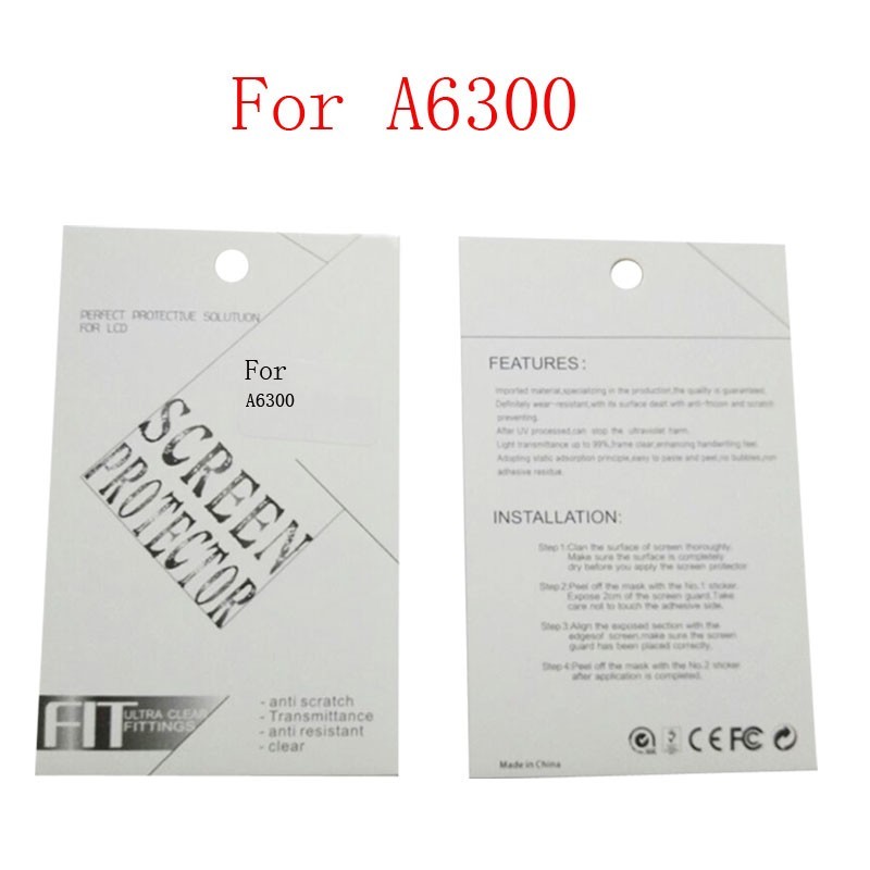 VC HD Soft Film Camera Screen HD Film เหมาะสําหรับ Sony A6300