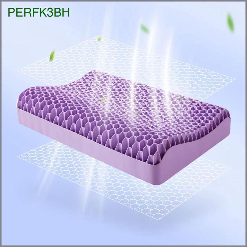 [perfk3bh] หมอนเตียงคอไหล่สนับสนุนสบาย TPE หมอนนอนหมอนรองคอ