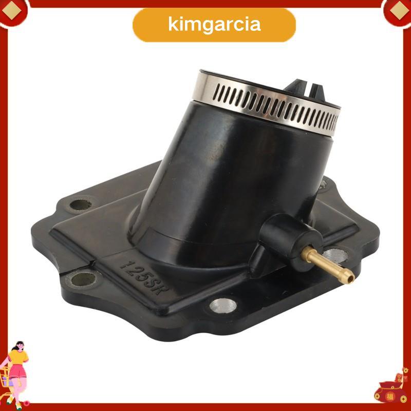 kimgarcia Motorcycle คาร์บูเรเตอร์ Interface Intake Outlet Manifold- สําหรับ KDX125 KDX 125 KDX125SR