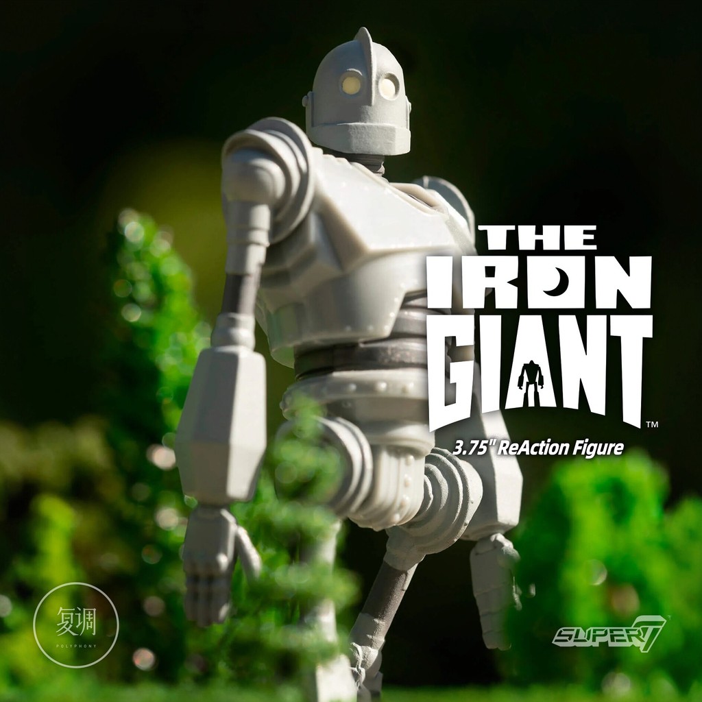 พร้อมสต็อก Super7 Iron Giant Wall Card Series Animation Super Iron Giant