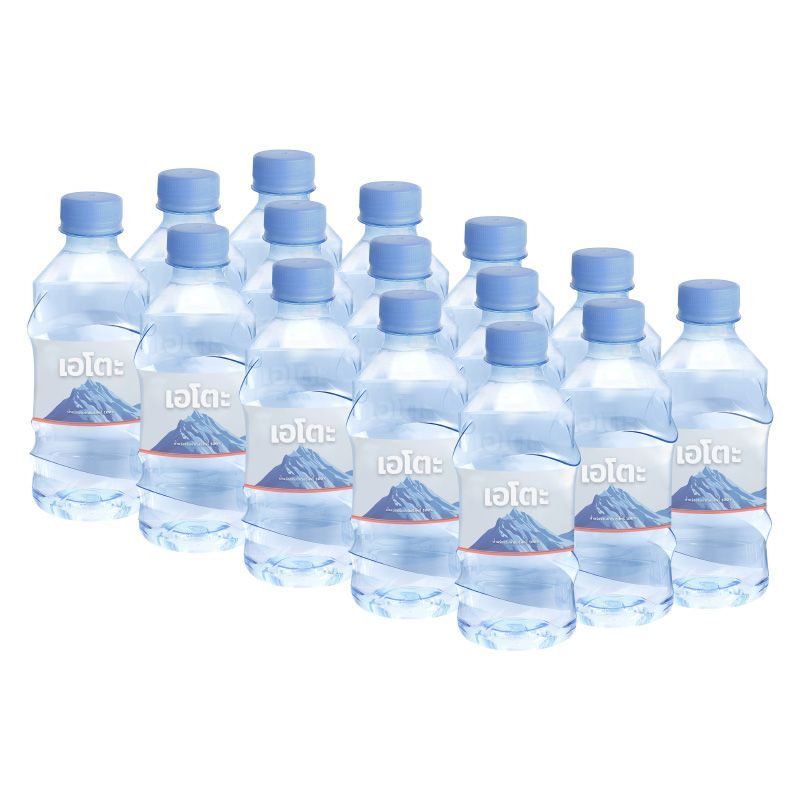 เอโตะน้ำแร่ธรรมชาติ100เปอร์เซ็นต์ 325มล. แพค 15 Eto Mineral Water 100percent 325ml. Pack 15