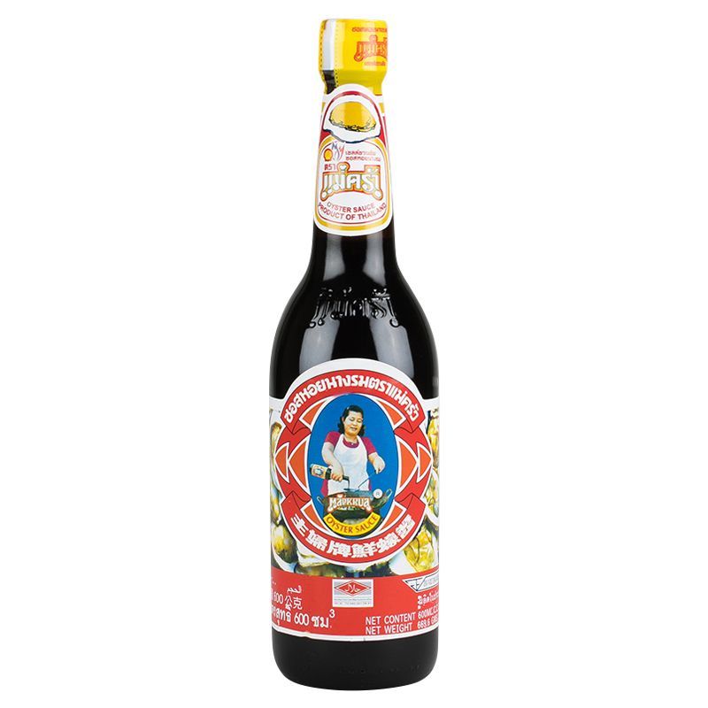 ตราแม่ครัวซอสหอยนางรม 600ซีซี Mae Krua Oyster Sauce 600cc.