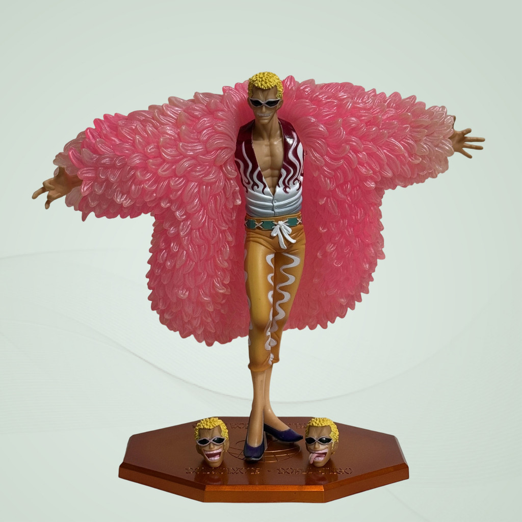 One Piece Donquixote Doflamingo Figure - Seven Warlords POP อะนิเมะโมเดลจอแสดงผล