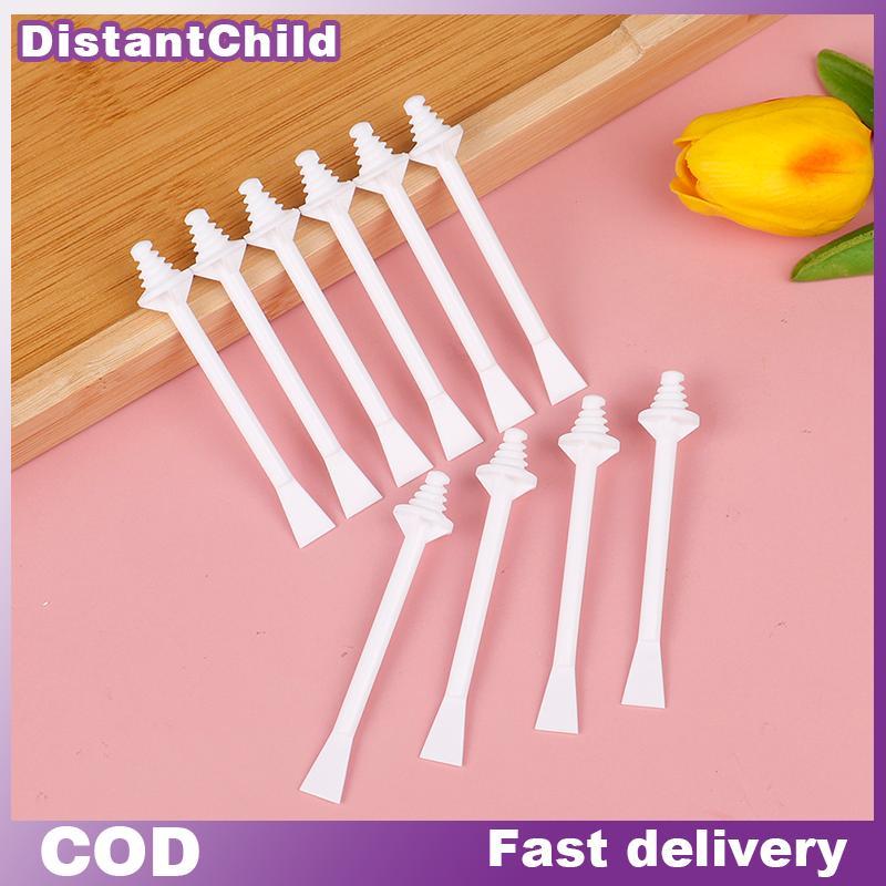 DSTH 10 ชิ้น Nose Wax Wax แว็กซ์กําจัดขนพลาสติก sti smearing sti DSS
