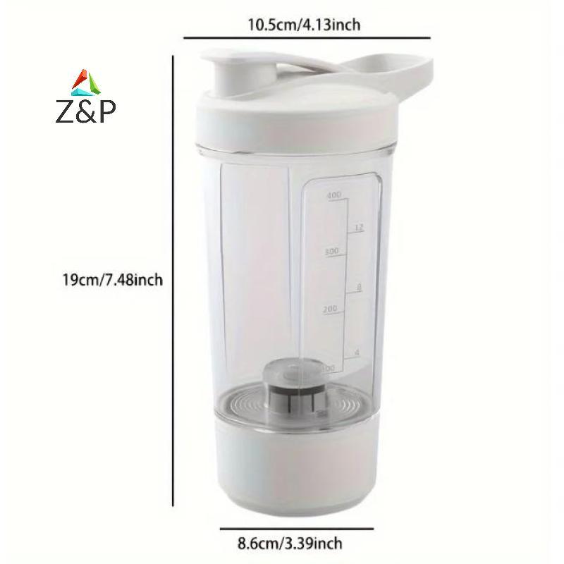 Z&P 450ml กาแฟไฟฟ้าแบบพกพากวนถ้วย Usb ชาร์จอัตโนมัติเต็มรูปแบบกวนถ้วยสําหรับฟิตเนสกีฬากลางแจ้ง Gym C