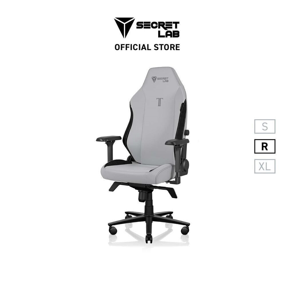 Secretlab TITAN Evo—รุ่นเบาะหนัง Hybrid NEO™️ สีเทา (Ash) เก้าอี้เพื่อสุขภาพ ปรับสรีระ รองรับหลัง