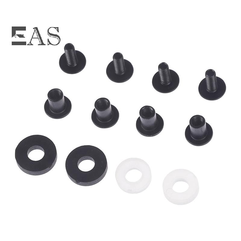 [EA] 6 ชุด ck Steel Short Post Chicago Screw Set Cross Head เหมาะสําหรับ DIY Kydex TH