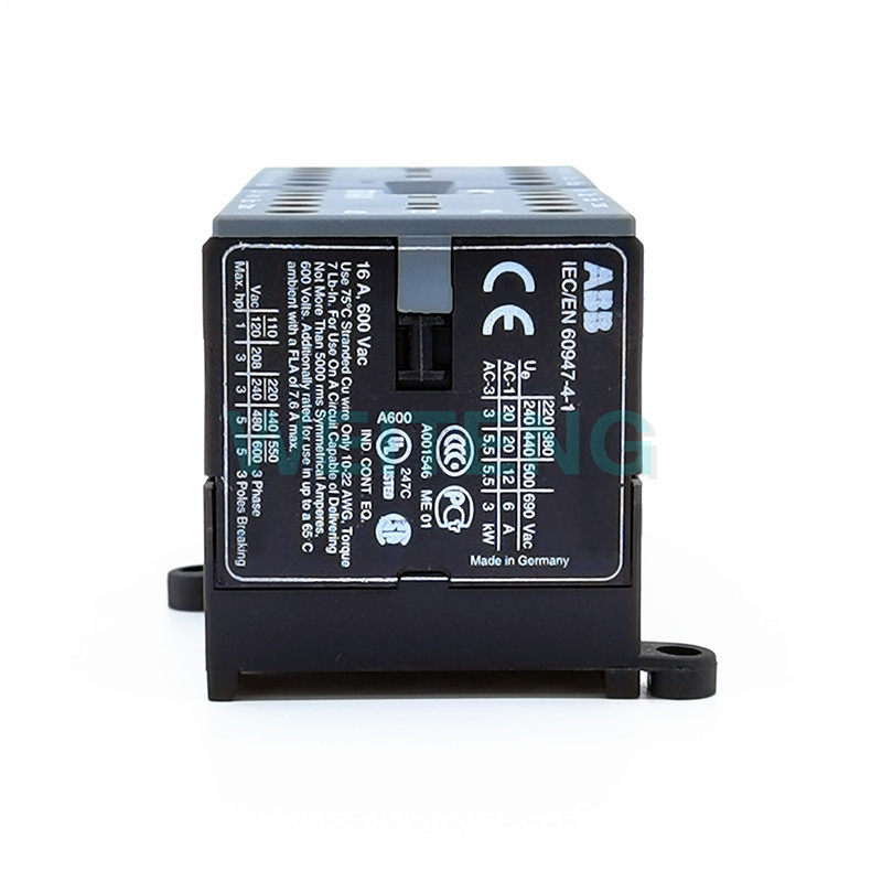 ABB VB7-30-01 Reversible Contactor Forward Reverse Three-Phase 5.5KW ไฟฟ้าเครื่องจักร Link 24V 220V