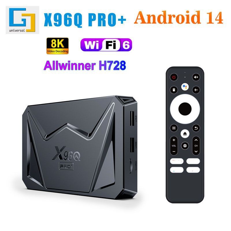 สไตล์ใหม่ X96Q PRO+6 BT5.0 กล่อง H728 14 กล่องทีวี