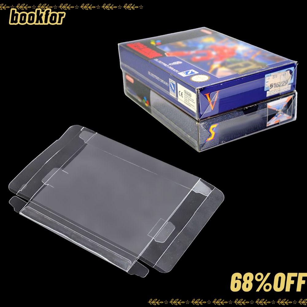 BOOKFOR ตลับหมึกเกมสําหรับ SNES Universal Protector สําหรับ N64