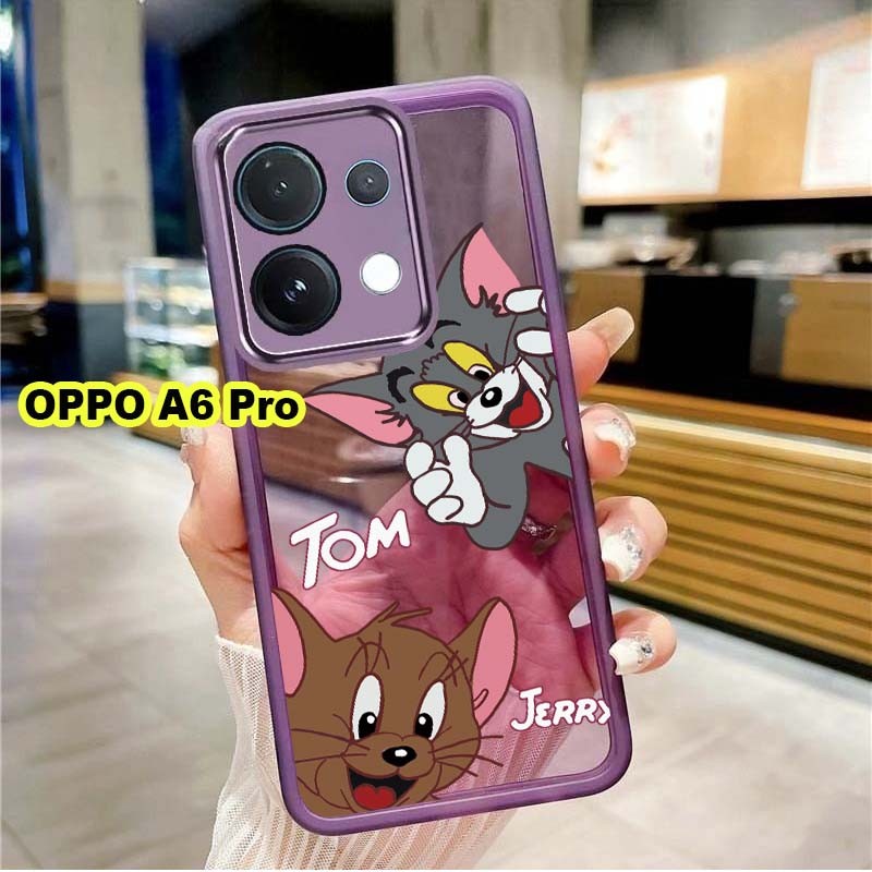 OPPOA6ProเคสOPPO A6 Pro 2025 A6Pro A 6 ProเคสSoft กันกระแทก Clear Back Cover