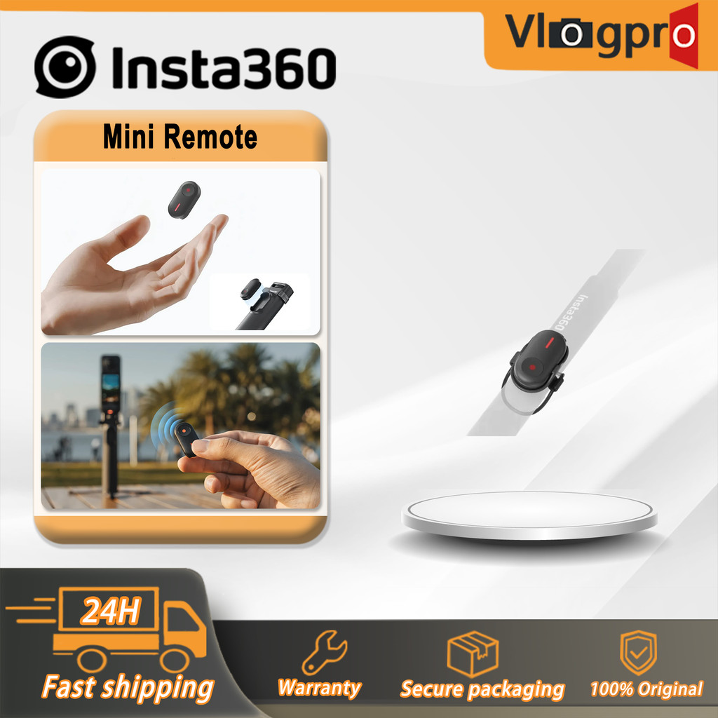 Insta360 Mini Remote สําหรับ Insta360 X5X4Insta360 Ace Pro 2GO 3S