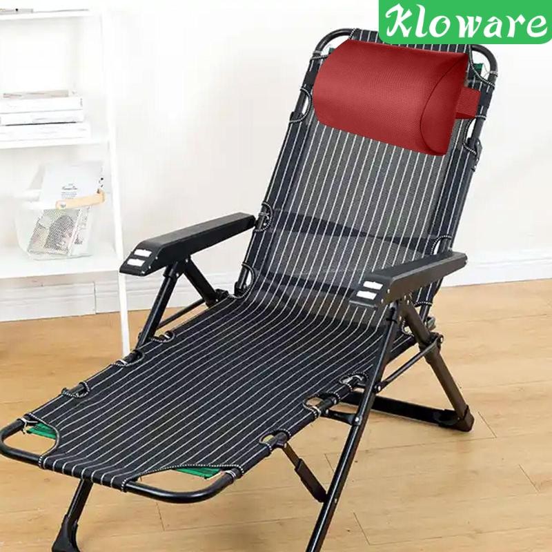 [Kloware] Lounge Chair Pillow Lounge Replacement Headrest สบายคอรองรับพับ