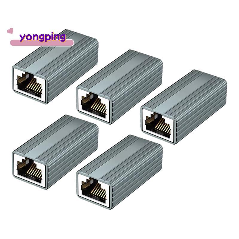 10Gbps RJ45 Connector Female to Female Gigabit Network Extender for Cat8 Cat7 Cat6 Cat5 Ethernet Cab