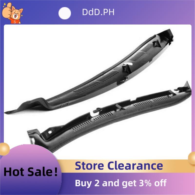 2X ด้านหน้าซ้ายกระจก Wiper Cowl Trim Water Deflector แผ่นคอ Trim สําหรับ E-Class W210 1996-2002