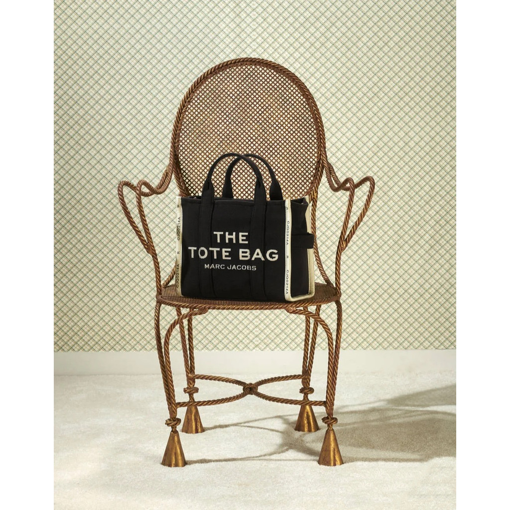 Retro Canvas Bag marcjacobs Tote Bag mj Female Bag Male Computer Bag Commuter tote Large Capacity Mo