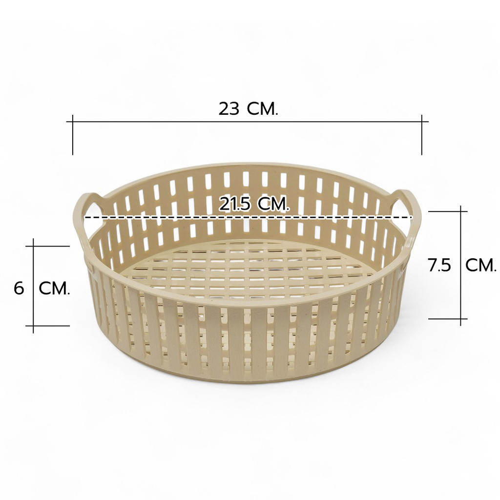 SN 914/919 ตะกร้ามินิมอล ใส่ของอเนกประสงค์ จัดระเบียบ ใส่เครื่องสำอางค์ ของใช้บนโต๊ะ - รูปที่ 5