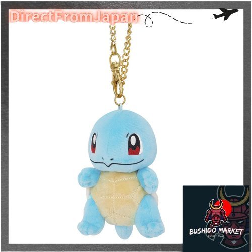 Sanei Boeki Pokemon ALL STAR COLLECTION ตุ๊กตามาสคอต Squirtle กว้าง 7 x ลึก 8 x สูง 10 ซม. โปเกมอน P