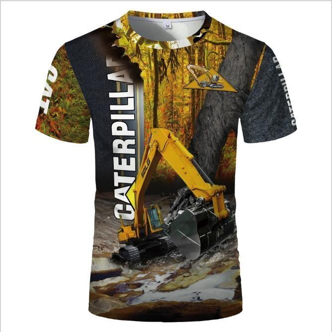 เสื้อ/avatar 3D cat caterpillar ออกแบบสำหรับเด็กและผู้ใหญ่ สไตล์ฤดูร้อน