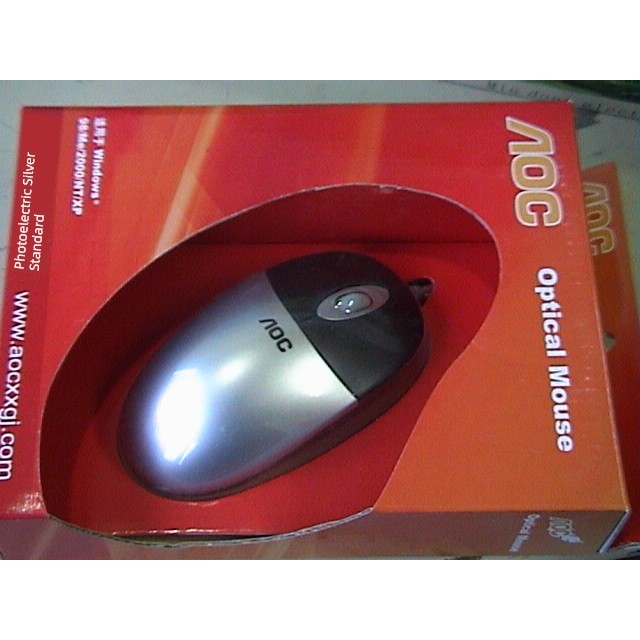 เมาส์มีสาย M220S เมาส์ออปติคอลชิปเซ็ต Agilent ผลิตโดย Shuangfeiyan และชุดคีย์บอร์ดและเมาส์ AOC