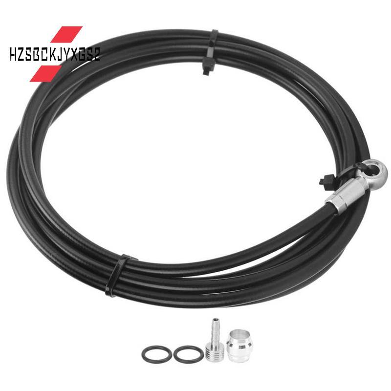 Hzsbckjyxgs2Bicycle Bike Oil Disc Brake Cable 2M Bike Disc Brake Oil Tube Brake Hose with Connection