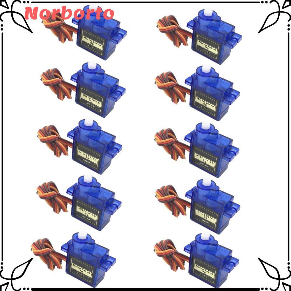 NORBORTO SG90 เซอร์โวสําหรับเฮลิคอปเตอร์แขนหุ่นยนต์ RC มอเตอร์เครื่องบิน Micro Servo