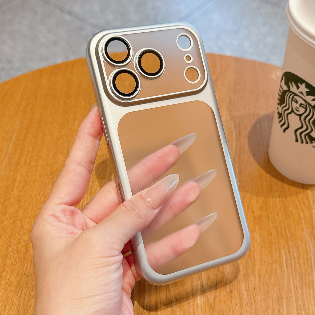 เคสiphone iphone 15 plus ผ่อน 0% [เคลือบผิวด้วยไฟฟ้า] เคสมือถือ Apple 17promax บางเฉียบใช้ได้รุ่นใหม