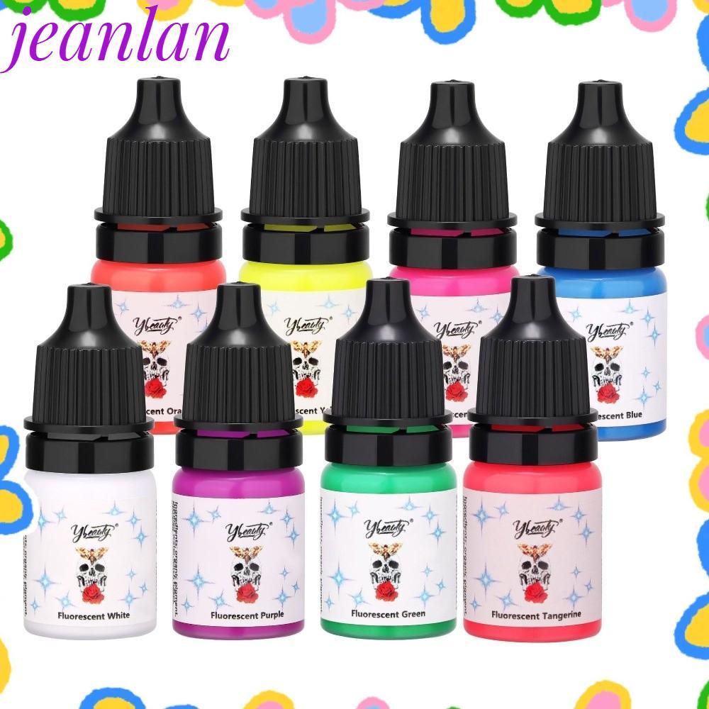 JLAN Tattoos Ink น้ำหมึกแทททู 5ml หลายสี พигเมนต์สำหรับงานศิลปะบนร่างกาย