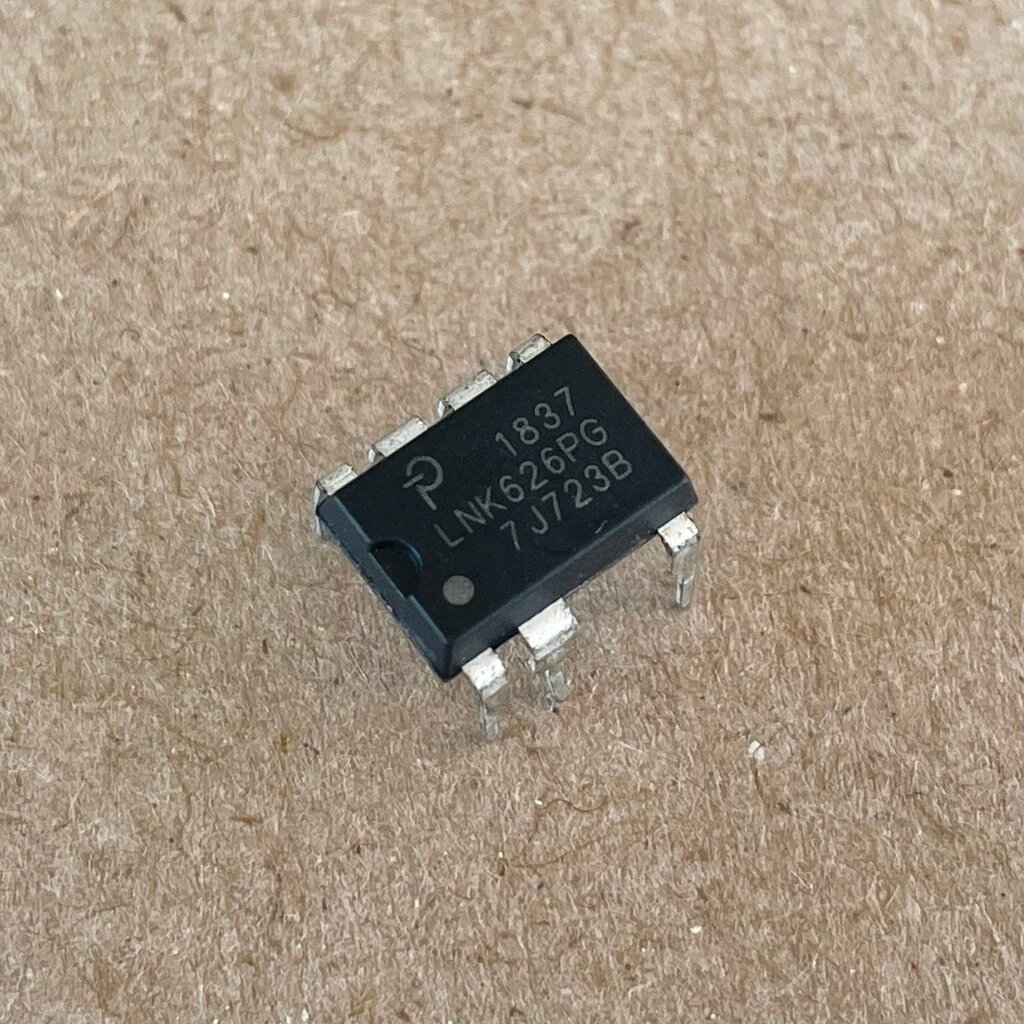 (1ตัว) [IC] LNK626PG Power Integrations AC-DC Converter, 5 V dc 7-Pin, DIP