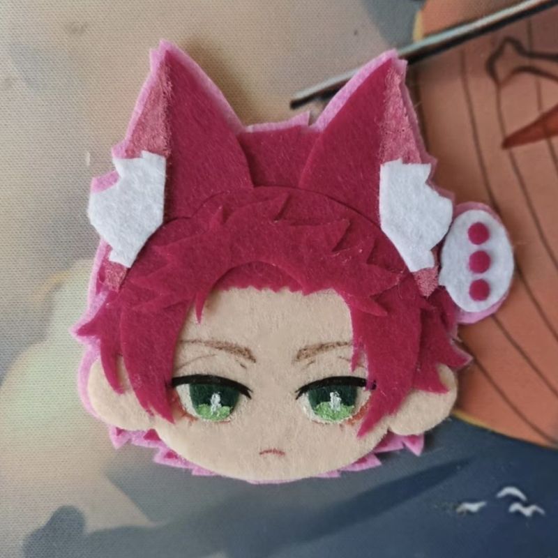 น่ารักอะนิเมะ BLUE LOCK พวงกุญแจเกมการ์ตูน Itoshi Sae ไม่ทอเย็บปักถักร้อยจี้พวงกุญแจของขวัญวันเด็ก