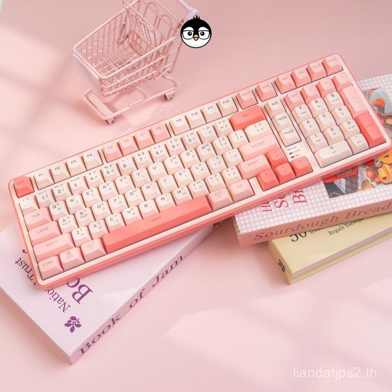 DEKAY R98 Wireless Tri-Mode Rubber Dome keyboard Bluetooth wireless DKR98 DK R98Wireless