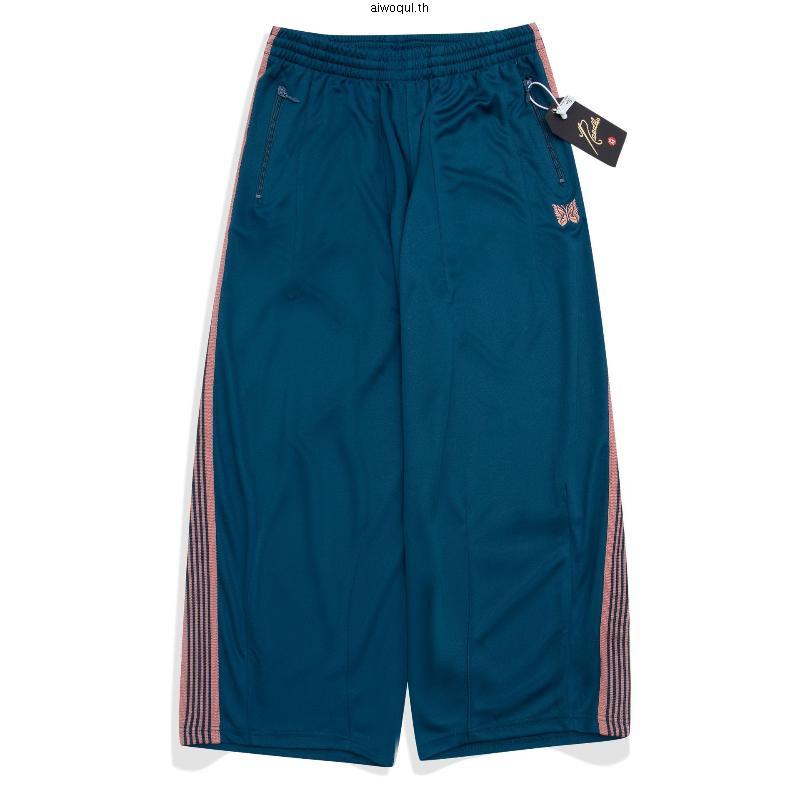 6XRE Needles Track Pants Butterfly Embroidered Wide-Leg Pants Japanese Fashion Brand Loose Track Pan