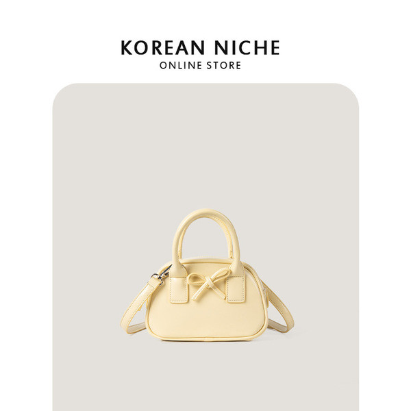 กระเป๋า cecelle perota brand ใหม่แฟชั่นป่าน่ารักโบว์โบว์ลิ่งกระเป๋าสไตล์เกาหลีออกแบบเฉพาะกระเป๋าสะพา