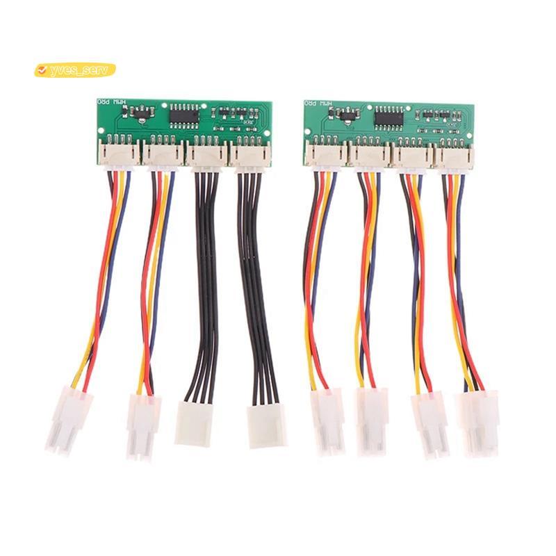 yves_service2PCS S19 S21 พัดลม Spoofer Dummer 12V 4Pin พัดลมจําลองจําลองจําลองจําลองจําลองจําลองจําล