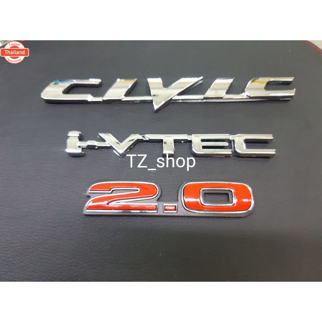 โลโก้ civic  ivtec  2.0  สำหรัรุ่น fd
