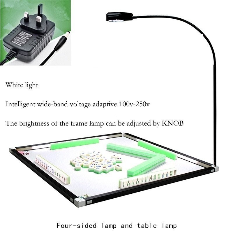Mahjong Sets Table LED Lig Automatic Mahjong Table Light