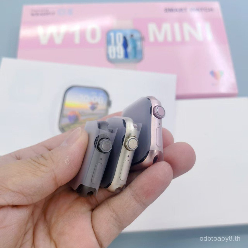 Cross-Border ใหม่ Watch10 สมาร์ทวอทช์ W10MINI Smart Island Call กีฬา NFC Heart Rate ความดันโลหิตออกซ