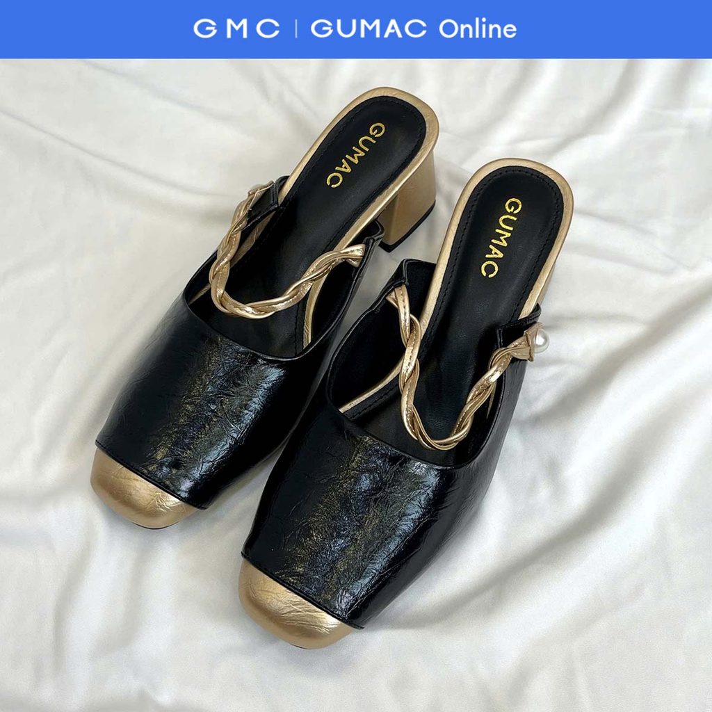 GUMC GF11039 รองเท้าโลฟเฟอร์ผู้หญิงสีร่วมแฟชั่น