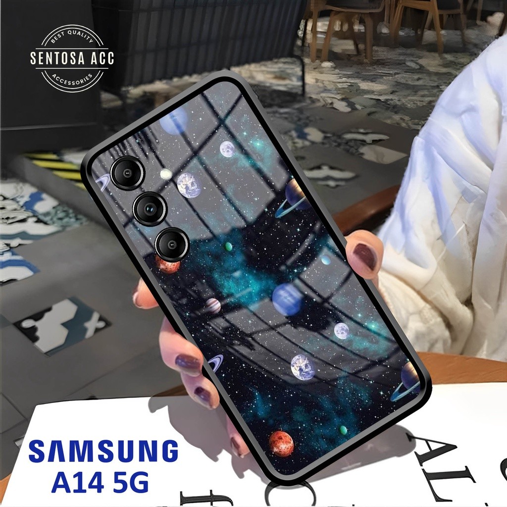 Softcase Glass Kaca SAMSUNG A14 (5G) - เคส HP SAMSUNG A14 (5G) [ S29 ].