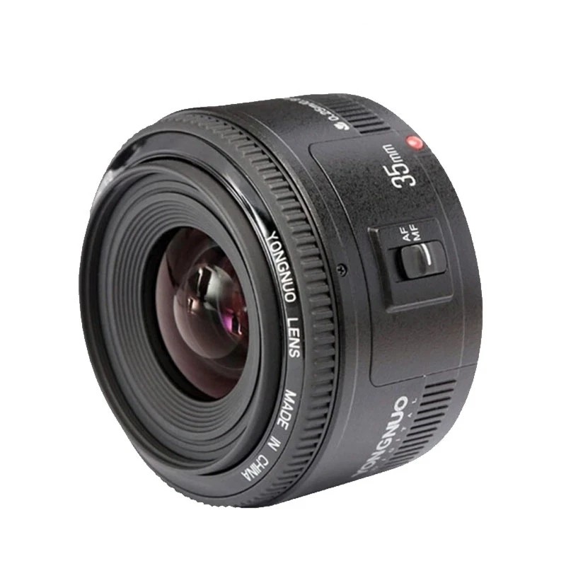 Yongnuo YN35 มม.เลนส์ 35 มม.F2 เลนส์โฟกัสอัตโนมัติสําหรับ Canon 450D 550D 650D 1100D 5D mark III 700