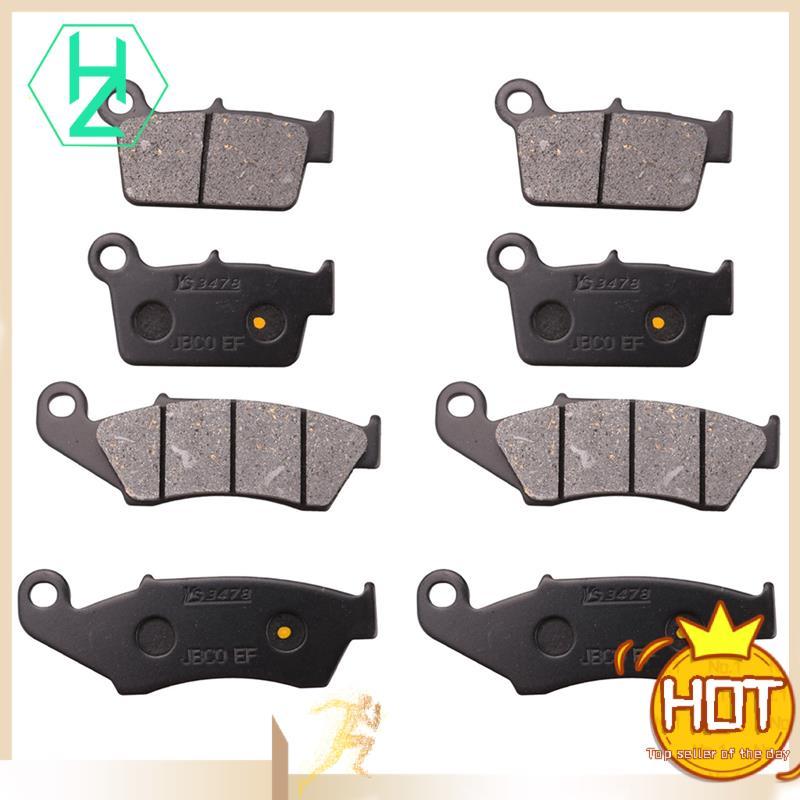 hzhaiyaa3.th2X ผ้าเบรคหน้าและหลังแผ่นดิสก์สําหรับ YZ125 YZ250 YZ450 YZ450F 2003-2007